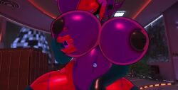 1girls 3d a1animatronic animated big_ass big_butt big_thighs big_tits dancer dancing five_nights_at_freddy's fredina's_nightclub looking_at_viewer marie_(cally3d) marionette_(fnaf) oc puppet_(fnaf) seductive_dance seductive_look sound tagme twerking video vrchat wide_hips