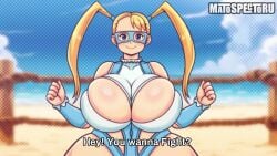 1girls 2d 2d_animation animated ass big_ass big_breasts big_butt breasts capcom cleavage english_dialogue english_voice_acting fat_ass fat_butt female female_focus female_only huge_ass huge_breasts huge_butt large_ass large_breasts large_butt massive_ass massive_butt matospectoru rainbow_mika sound street_fighter tagme talking_to_viewer video voice_acted