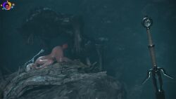 3d ass astex ciri completely_nude female green_eyes light-skinned_female monster nude penetration penis pussy scar sex tattoo the_witcher_(series) the_witcher_3:_wild_hunt werewolf white_hair witcher_medallion