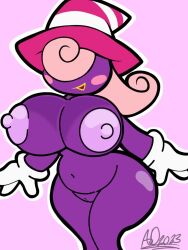 1girls 2023 areolae big_breasts blush_stickers breasts completely_nude completely_nude_female female female_only ghost ghost_girl gloves humanoid mario_(series) naked naked_female navel nipples no_eyes nude nude_female paper_mario paper_mario:_the_thousand-year_door pink_hair pussy redraw shadow_siren signature slightly_chubby solo solo_female spicyboi tagme thick_thighs vivian_(paper_mario) witch_hat