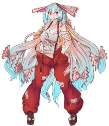 fujiwara_no_mokou greenm tagme touhou