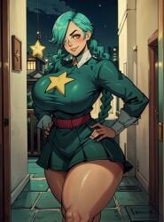 ai_generated annie_(skullgirls) art female looking_at_viewer makimass_ai skullgirls soulless video_games