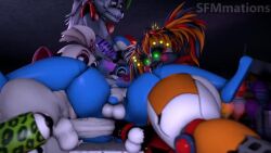 1boy 3d 3d_(artwork) 3d_animation 3d_artwork 3futas anal anal_penetration anal_sex animated animation animatronic anthro anthro_male anthro_on_anthro anthro_on_male anthro_only anthro_penetrated anthro_penetrating balls ballsack breeding_slave bunny bunny_ears canid canine cock cum cum_in_ass cum_in_mouth cum_inside cum_on_floor cum_on_own_penis cum_on_penis cumming cumming_in_ass cumming_in_mouth cumming_inside dick digital_art digital_media digital_media_(artwork) double_anal face_fucking femboy femboysub five_nights_at_freddy's foursome furry futa_on_male futadom futanari futanari_penetrating futanari_penetrating_male galliform genital_fluids genitals glamrock_chica_(fnaf) huge_cock intersex intersex/male male male_penetrated malesub penis penis_in_ass penis_in_mouth rabbit roxanne_wolf_(fnaf) scrap_baby scrap_baby_(fnaf) semen semen_in_anus semen_in_mouth semen_on_floor semen_on_penis sfmmations short_playtime shorter_than_30_seconds small_penis sound testicles toy_bonnie_(fnaf) triple_penetration video