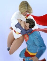 3d ass big_ass big_breasts blender blonde_hair breasts bubble_butt clark_kent dc dc_comics fat_ass huge_breasts incest injustice_2 kal-el kara_zor-l karen_starr large_breasts looking_pleasured muscular_legs pleasure_face power_girl rysketches superman superman_(series) thick thick_ass thick_thighs