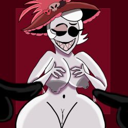 big_ass big_breasts hazbin_hotel rosie_(hazbin_hotel)