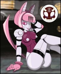 8ball9615 female nude nude_female robo-fortune robot skullgirls video_games wink