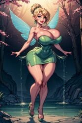 1girls ai_generated blonde blonde_female blonde_hair blonde_hair_female blue_eyes blue_eyes_female bythebrokenone cameltoe cleavage curvy disney erect_nipples fairy female gigantic_breasts high_heels huge_areolae huge_ass nai_diffusion peter_pan peter_pan_(disney) puffy_nipples short_hair short_hair_female stable_diffusion thick_lips tinker_bell voluptuous wide_hips yellow_hair