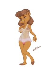 clothing crute disney negligee nipples panties rebecca_cunningham talespin underwear