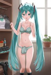 hatsune miku from vocaloid