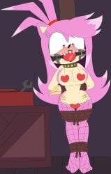 amy_rose ball_gag bondage lovesick_amy mashed redstheatre sonic_(series) sonic_the_hedgehog_(series)
