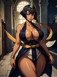 ai_generated eliza_(skullgirls) female looking_at_viewer makimass_ai skullgirls video_games