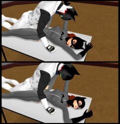 barbara_gordon batgirl batman_(series) comic comic_page dc dc_comics dubious_consent forced joker older_male older_man_and_teenage_girl older_penetrating_younger page_12 pof3445 red_hair sims4 the_sims_4