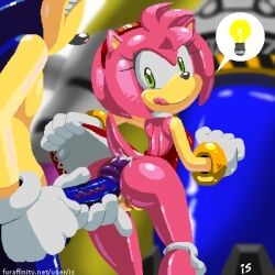 amy rose from sega by hotred