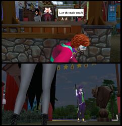 3d barbara_gordon batgirl batman_(series) comic comic_page dc dc_comics devious_desires deviousdesires joker older_male older_man_and_teenage_girl page_3 pof3445 red_hair sims4 the_joker the_sims_4