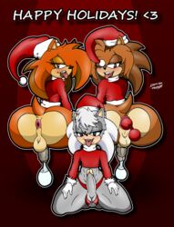 3boys ahe_gao anal anal_beads anthro areola ass big_nipples big_testicles christmas condom crossdressing cum daestra_the_hedgehog damian_hodge filled_condom furry gay girly group half-closed_eyes hedgehog holidays insertions jasmine_the_hedgehog jasmine_the_traphog male male_only mammal mobian nipples nude original_character penis precum saliva sex sex_toy sonic_(series) testicles text trap uncut weiss weiss_the_hedgehog wide_hips yaoi