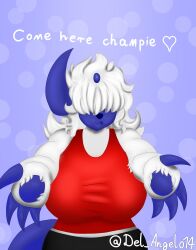 absol big_breasts breasts cynthia_(lunarspy) del_angelo female furry pokemon pokemon_(species) thick_thighs wide_hips