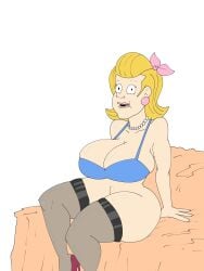 1girls adult_swim beverly_goodman big_breasts blonde_hair female female_focus female_only huge_breasts light-skinned_female light_skin mature_female maxtlat milf mother mr._pickles_(series) thick_thighs voluptuous voluptuous_female wide_hips