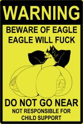 1girls american_flag_bikini anthro avian bald_eagle beak ber00 big_breasts bikini bikini_top bird bird_humanoid breasts breasts_bigger_than_head busty caution_sign eagle english_text feathers female female_only fur gigantic_breasts hands_behind_head huge_breasts impregnation_risk large_breasts looking_at_viewer massive_breasts nipple_bulge nipple_outline nipples_visible_through_clothing open_smile pictogram posing posing_for_the_viewer skimpy_bikini smiling_at_viewer solo text voluptuous warning_sign yellow_background