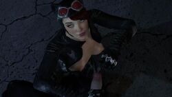 batman:_arkham_knight batman_(series) catwoman dc_comics handjob puppetter