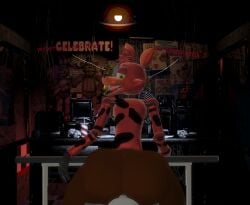 2boys 69idklol69 bulge buttjob femboy five_nights_at_freddy's foxy_(fnaf) gay grinding horny_male paint_3d sitting_on_lap small_penis tagme throbbing_bulge throbbing_penis