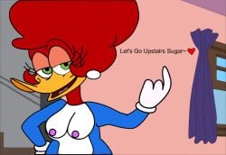 aunt big_breasts breasts huge_breasts redrawn woody_woodpecker