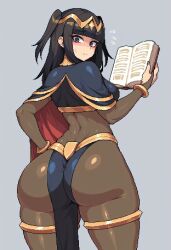 ai_generated ass augwyn black_hair female fire_emblem fire_emblem_awakening medium_hair nai_diffusion nintendo pixel_art stable_diffusion tharja_(fire_emblem)