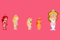 1girls 8-bit blonde_hair blood breasts female female_only mario_(series) muymal naked nes pixel_art princess_peach princess_toadstool pussy royalty simple_background super_mario_bros. super_mario_bros._(nes) super_mario_bros._2 super_mario_world white_skin