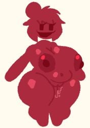 1girls areolae ass ass_bigger_than_head barefoot belly chubby chubby_female color completely_nude completely_nude_female digital_drawing_(artwork) drazercd female female_only five_nights_at_freddy's fnaf fnf_mods friday_night_funkin full_body huge_breasts moroon_(friday_night_funkin) moroon_gag naked naked_female nipples nude nude_female ourple_guy_(fnf_mod) pixel pixel_(artwork) pixel_art pussy pussy_juice red_areola red_body solo solo_female thick_thighs