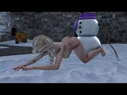 3d animated anna_(frozen) areola ass barefoot bestiality blonde_hair blue_eyes breasts butt curvy disney doggy_style dragonb13 elsa_(frozen) female female_human/male_feral feral frozen_(film) green_eyes horse horsecock human_on_feral insertion interspecies nipples no_sound nude orange_hair outdoor penetration penis pov sex sisters snow snowman source_filmmaker stallion straight video zoophilia