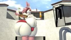 big_ass bubble_butt bulge character_request eeveelution fat furry huge_ass kingofthekabuto nintendo overweight pokémon_(species) pokemon pokemon_(species) queenofthekabuto sylveon tagme thick_thighs wide_hips