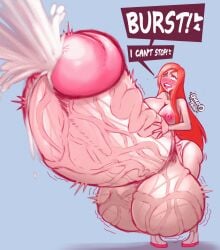 1futa balls_bigger_than_head balls_bigger_than_torso bleach blush bursting_penis cum cumming erect_penis erection futanari gigantic_penis gyzertoast horny huge_ass huge_breasts huge_cock hyper hyper_balls hyper_penis inoue_orihime massive_penis orange_hair penis_bigger_than_body penis_longer_than_knee solo_futa tagme talking text thick_penis veiny_penis