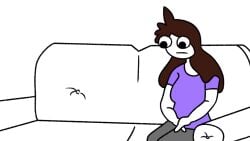 1girls 2boys alpharad animated awkward awkward_situation ball_guy_(pokemon) blonde_hair female funny gay gay_blowjob jaiden jaiden_animations male sound tagme uncomfortable vanveleca video white_background