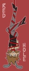 1boy 1male eddsworld femboy gay rabbit_ears rabbit_hole_(vocaloid) tied tied_up tord tord_(eddsworld)