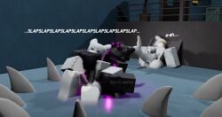 3d cum_in_ass foreskin gootraxian kaiju_paradise murrcrawler nightcrawler_(kaiju_paradise) roblox roblox_game self_upload shark_fin shork_(kaiju_paradise) shorks_(kaiju_paradise) skinny_dipping slapping tagme text tired_look water