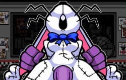 1boy 1girl1boy 1girls 1male1female 2d 2d_(artwork) 2d_animation 2d_artwork accurate_art_style accurate_body_type algob4v animated animated_gif animated_image arms_behind_back belly_bulge blue_bow blue_bowtie bouncing_breasts buck_teeth clothed_female clothed_female_nude_male clothed_sex cock_bulge costume doll dominant dominant_male drawings ear_grab fan feet_up female female_focus five_nights_at_freddy's five_nights_at_freddy's:_security_breach five_nights_at_frickbears five_nights_at_frickbears_3 grabbing_ears hands_behind_head male male/female male_out_of_frame michael_afton notes nude_male o_mouth office office_desk office_sex open_mouth paper_pals plushie posters pulling_ears purple_cock purple_skin purple_skinned_male rabbit_costume rabbit_ears rabbit_girl rabbit_suit rabbit_whiskers security_guard sex sex_from_behind small_breasts sprite_animation stitches straight straight_sex style_imitation submissive_female table thrusting thrusting_into_pussy vannabelle_(frickbears_3) vanny_(fnaf) white_suit