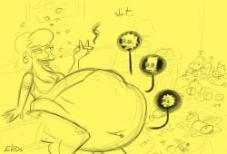 bart_simpson digested digestion ehdstheartist lisa_simpson maggie_simpson multiple_prey shauna_chalmers the_simpsons vore