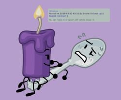 candle (ii) from inanimate insanity by wolfynofie (artist)