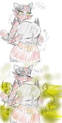 1girls 2d 2d_(artwork) anthro anthro_female anthro_only bald bald_female big_breasts big_hips big_thighs bigger_female breast_focus breasts breasts_bigger_than_head breasts_squeezed_together cat_claws cat_ears cat_girl cat_humanoid cat_tail catgirl claws claws_out concerned concerned_look dialogue edit edited enjoying enjoying_farting fart fart_cloud fart_fetish fart_focus farting farts feline female female_focus female_only fur furry furry_female furry_only gas gassy gassy_ass gassy_female green_fart green_gas green_pupils hips hips_wider_than_shoulders incineroar japanese japanese_text kemono larger_female naked naked_female pleasure pleasure_face pleasured pleasured_female pokemon pokemon_(species) pokemon_sm pov pov_eye_contact red_and_black red_and_black_fur sketch smell smelly smelly_farts smile smiling smiling_at_viewer stink stink_fumes stinky stinky_fart talking_to_viewer text thick thick_hips thick_thighs thighs thighs_bigger_than_head thin_female thin_waist tiger tiger_ears tiger_girl tiger_tail twitter twitter_link whiskers white_background yellow_eyes