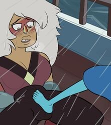 animated dickgirl full_circle futanari gem_(species) intersex jasper_(steven_universe) lapis_lazuli_(steven_universe) steven_universe tagme