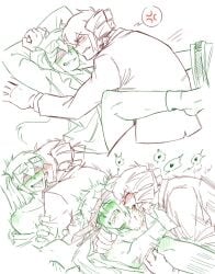 1futa 1girls bite bite_mark blindfold blush bunnycat_(producer) callmereiky folded french_kiss futa_on_female gifted_(bunnycat) half-dressed half_naked hatsune_miku hatsune_miku_(gifted) kasane_teto kasane_teto_(my_toy) kissing my_toy penetration sex sketch tongue_kiss twitching utau vocaloid
