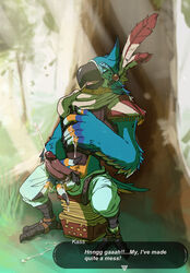 kass (zelda) from breath of the wild by tzarvolver