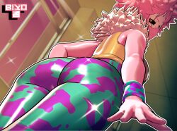 mina ashido from boku no hero academia by biyo