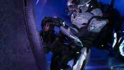 16:9 3d_(artwork) 4k absurd_res against_surface against_wall alien ambiguous_penetration amputee armor black_hair clothed clothed_sex clothing colored dark_body dark_skin digital_media_(artwork) disability duo faceless_character faceless_human female female_penetrated grey_body hair halo_(series) hand_on_head hi_res human human_penetrated larger_male male male/female male_on_human male_penetrating male_penetrating_female male_penetrating_human mammal mandibles microsoft missing_jaw penetration penile penile_penetration rtas_'vadum sangheili sex silent_sfm size_difference smaller_female smaller_human smaller_penetrated standing standing_sex widescreen xbox_game_studios xenophilia
