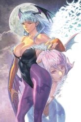 lilith aensland from capcom by homare (fool's art)