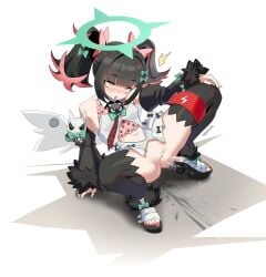 nangong yu (zenless zone zero) from angels of delusion by ugohato