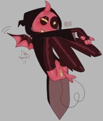 boy_pussy boypussy casual_bottomless casual_exposure casual_nudity claws cloak cloak_only cloven_hooves cunt_boy cuntboy cuntboy/male cuntboy_only dandy's_world dandys_world demon demon_horns devil devil_horns devil_wings dtiys fingerless_gloves holnd holndsona incubus pussy_exposed red_skin self_insert sona succubus thigh_high_boots thigh_highs thighhighs