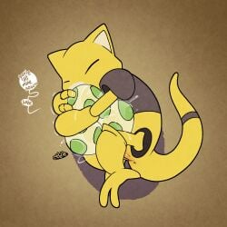 1:1 abra anus argon_vile bodily_fluids egg egg_from_vagina egg_in_vagina egg_laying feet female genital_fluids genitals hi_res holding_egg holding_object navel nintendo no_humans outie_navel pokemon pokemon_(species) pokemon_focus pokemon_only pregnant solo sweat sweatdrop vaginal_fluids vulva