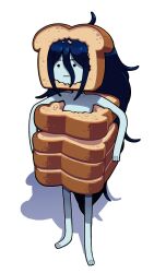 1girls adventure_time barefoot bread breasts discount-supervillain female marceline nude tagme