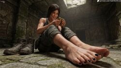 lara croft from tomb raider by sam3d