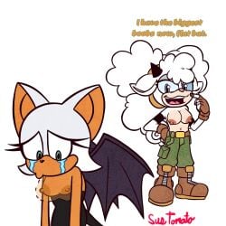 Lanolin The Sheep (Sonic) Rule 34 Image